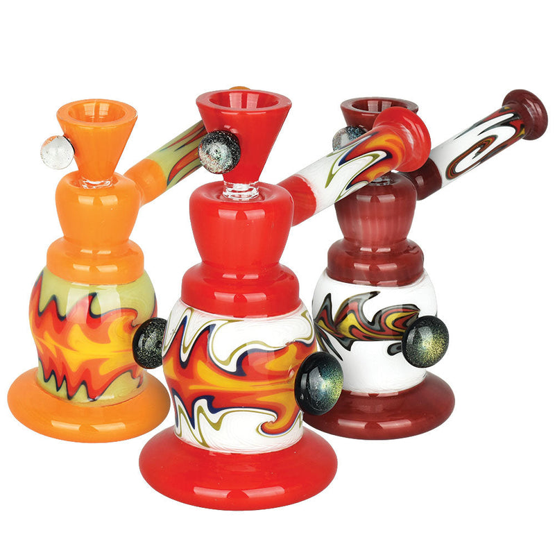 Ego Death Bubbler Pipe - 5.25" / 14mm F / Colors Vary - Headshop.com