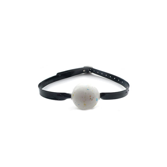 KinkLab Jawbreaker Ball Gag (Black) - Headshop.com
