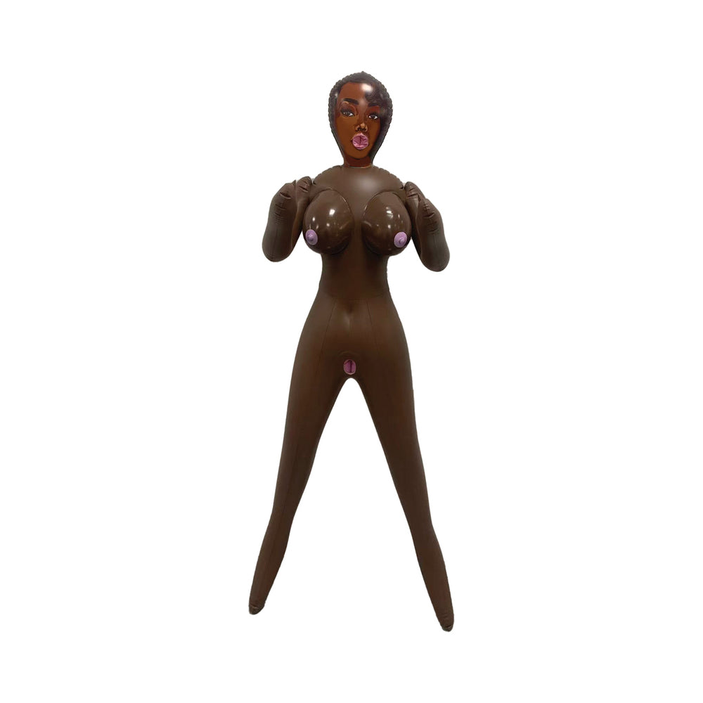 Delicious Destiny Blow Up Doll Brown - Headshop.com