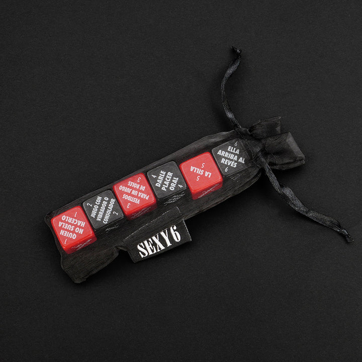 Sexy 6 Dice Game Sex Edition Spanish - Headshop.com