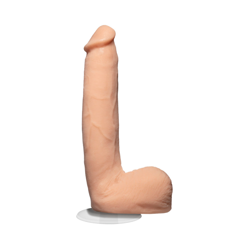 Signature Cocks Pierce Paris 9 Inch ULTRASKYN Cock with Removable Vac-U-Lock Suction Cup Vanilla - Headshop.com