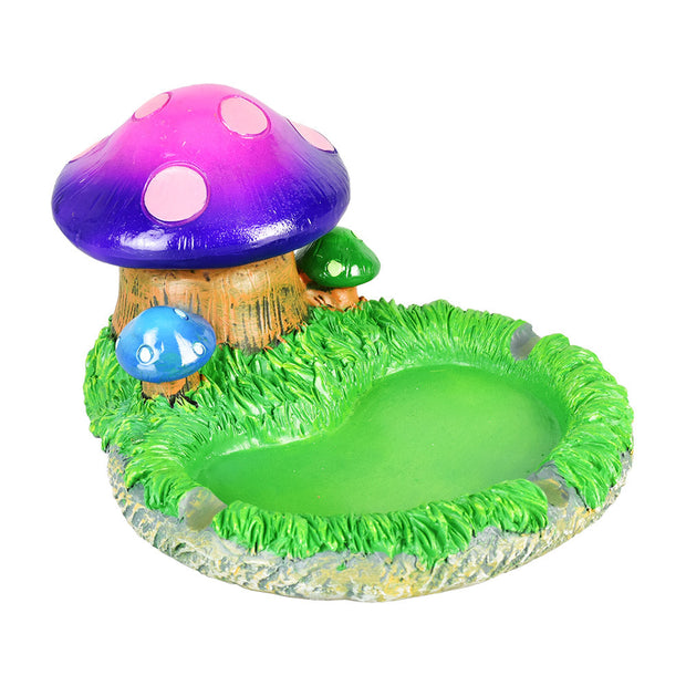 Mushroom Polyresin Stashtray - 4" - Headshop.com