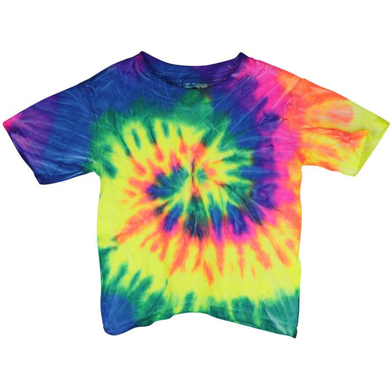 Tie-Dye T-Shirt | Neon Rainbow | Toddler - Headshop.com
