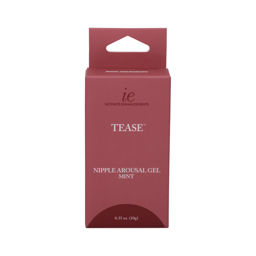 Doc Johnson Intimate Enhancements Tease Nipple Arousal Gel Mint 0.35 oz. - Headshop.com