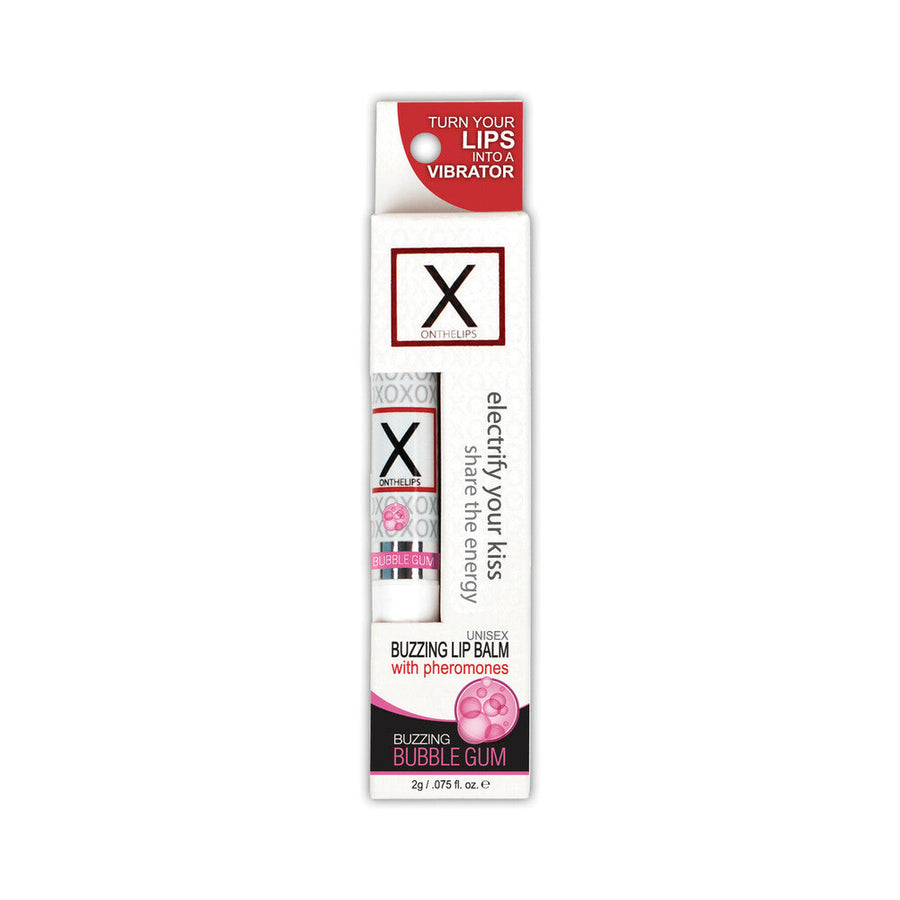 Sensuva X On The Lips Buzzing Lip Balm Bubble Gum - Headshop.com