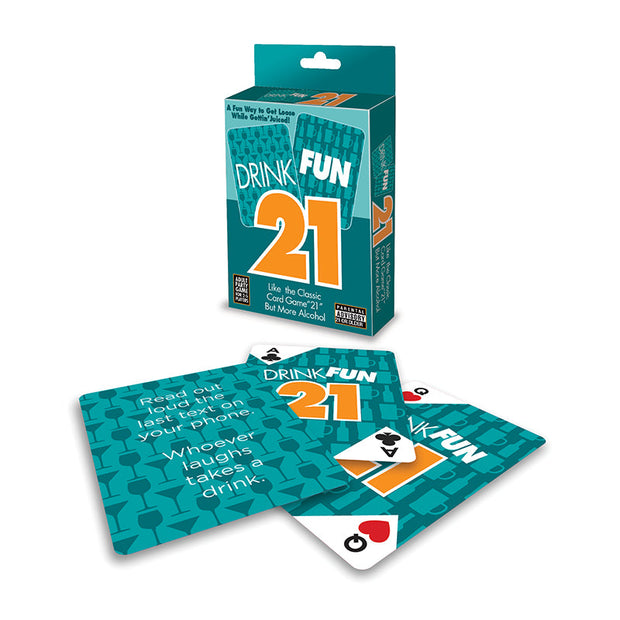 Drink Fun 21 Card Game - Headshop.com