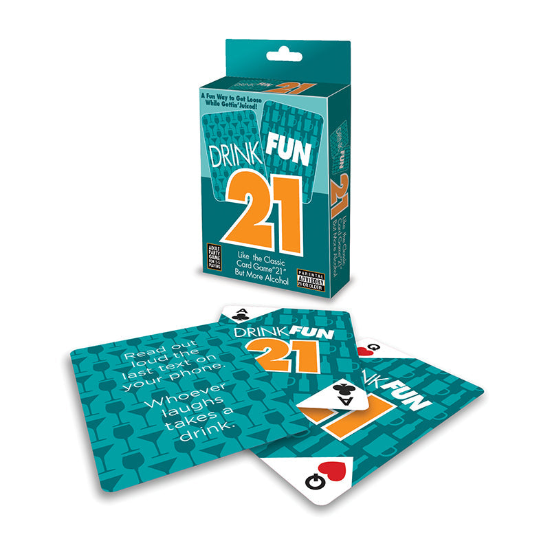 Drink Fun 21 Card Game - Headshop.com