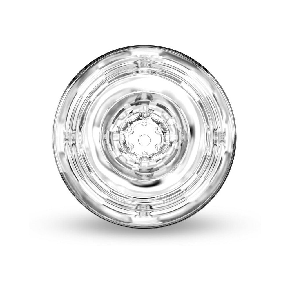 M for Men Soft + Wet Magnifier Self-Lubricating See-Through Stroker Clear - Headshop.com