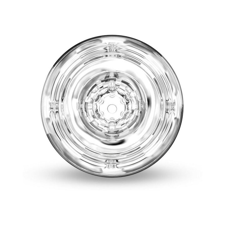 M for Men Soft + Wet Magnifier Self-Lubricating See-Through Stroker Clear - Headshop.com
