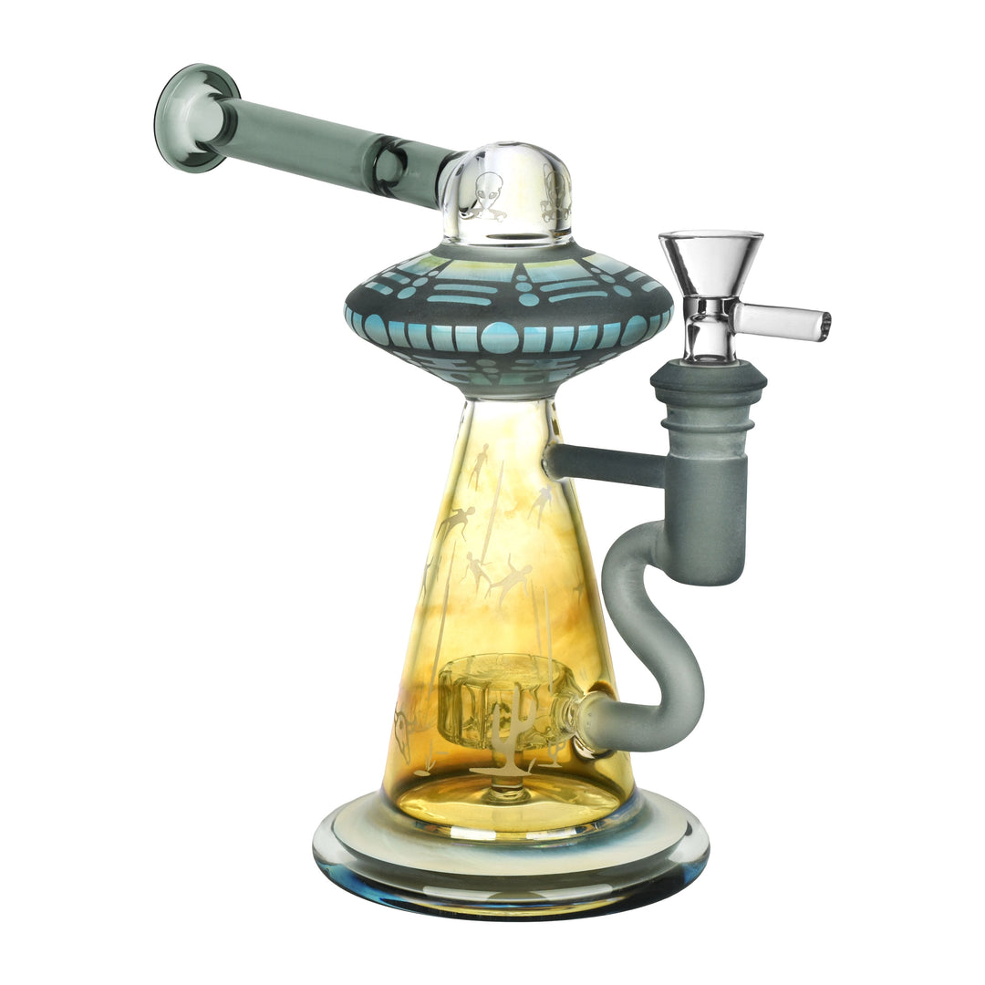 Take Me To Your Leader Water Pipe | 7.75" | 14mmm F - Headshop.com