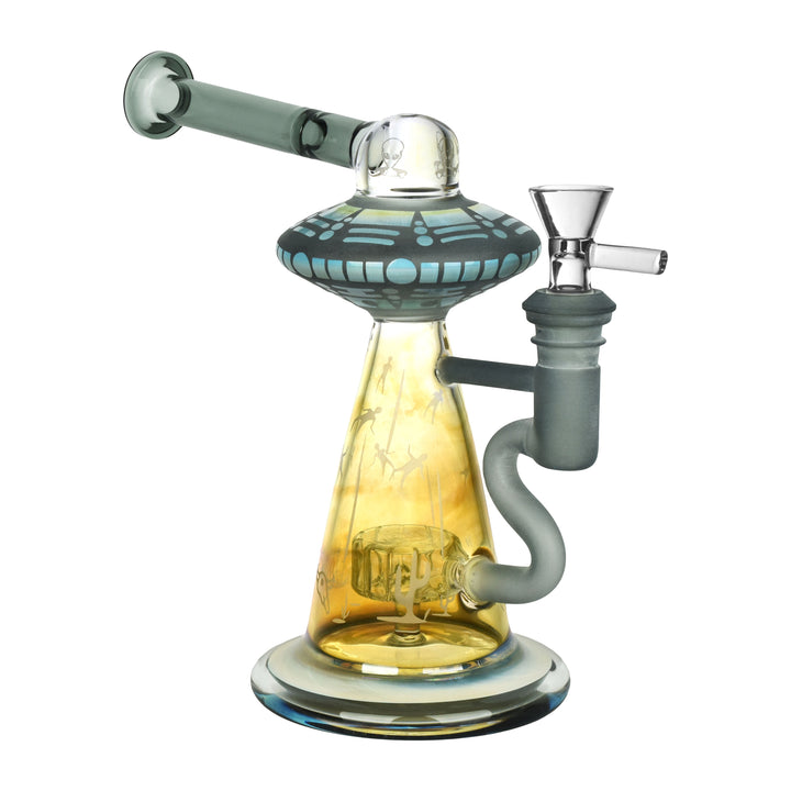Take Me To Your Leader Water Pipe | 7.75" | 14mmm F - Headshop.com
