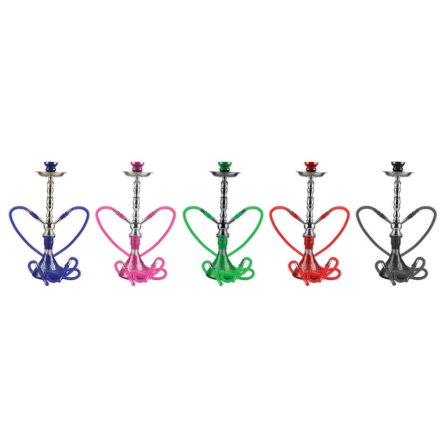 Zelda Premium Hookah - 20"/2-Hose - Colors Vary - Headshop.com