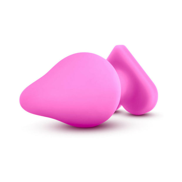 Play with Me Naughty Candy Hearts 'Be Mine' Anal Plug Pink - Headshop.com
