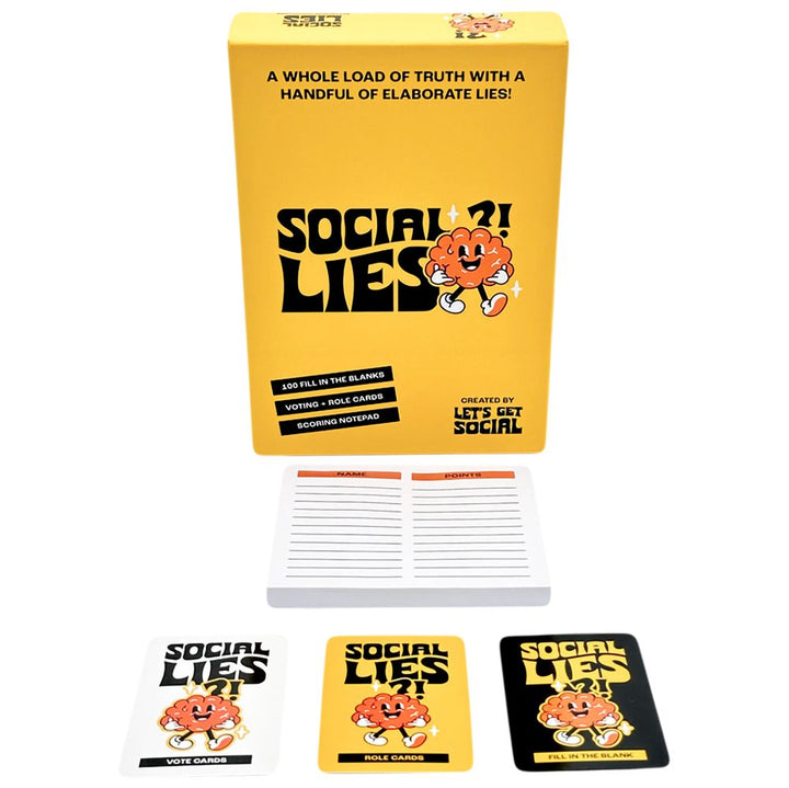 Social Lies Card Game - Headshop.com