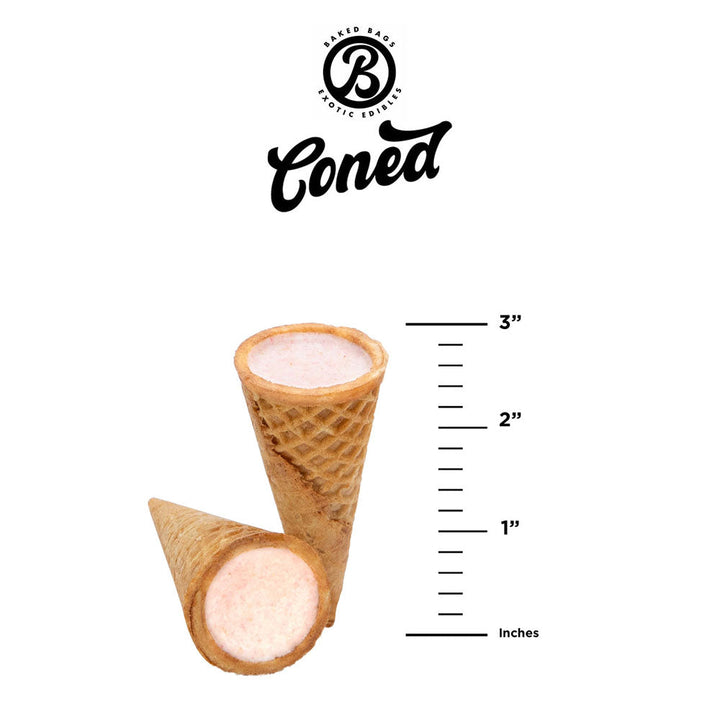 Baked Bags Coned Delta 8 Infused Treat | 600mg - Headshop.com
