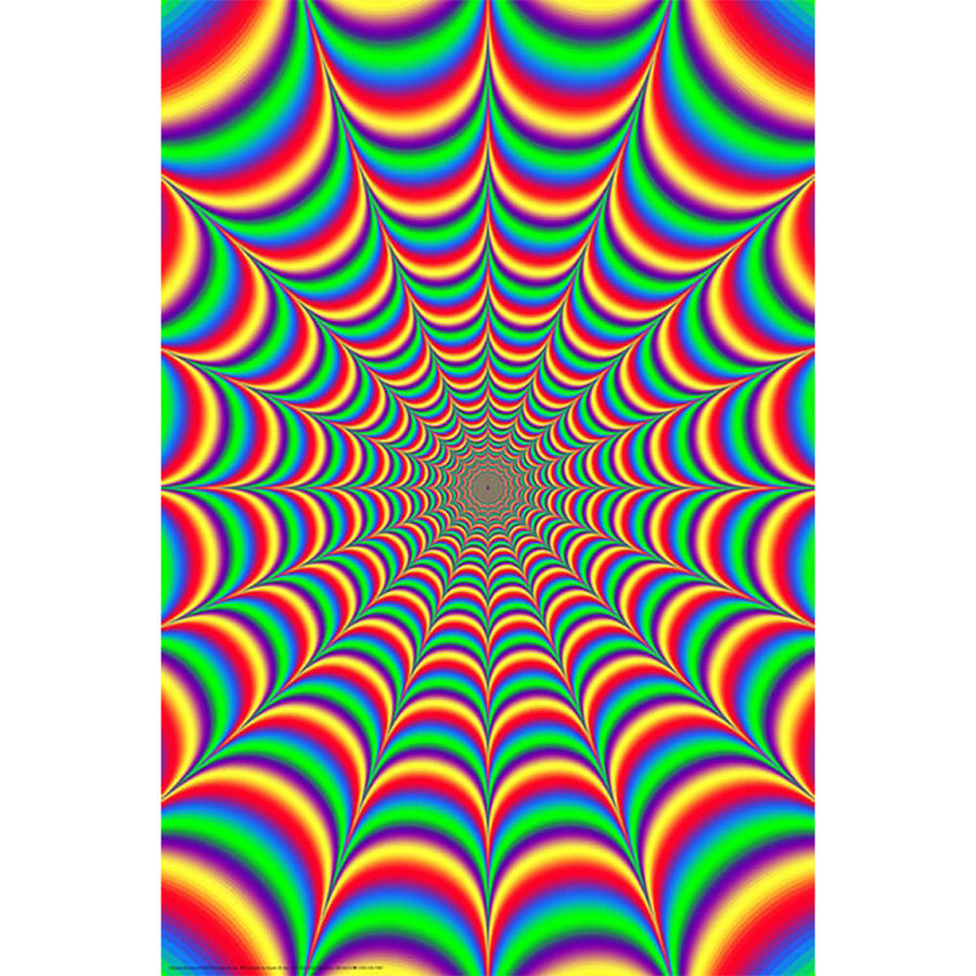 Fractal Illusion 2.0 Poster | 24" x 36" - Headshop.com