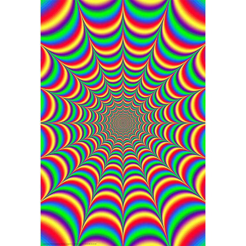 Fractal Illusion 2.0 Poster | 24" x 36" - Headshop.com