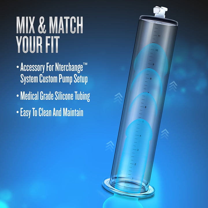 Performance - 12in x 2.5in Penis Pump Cylinder - Clear - Headshop.com