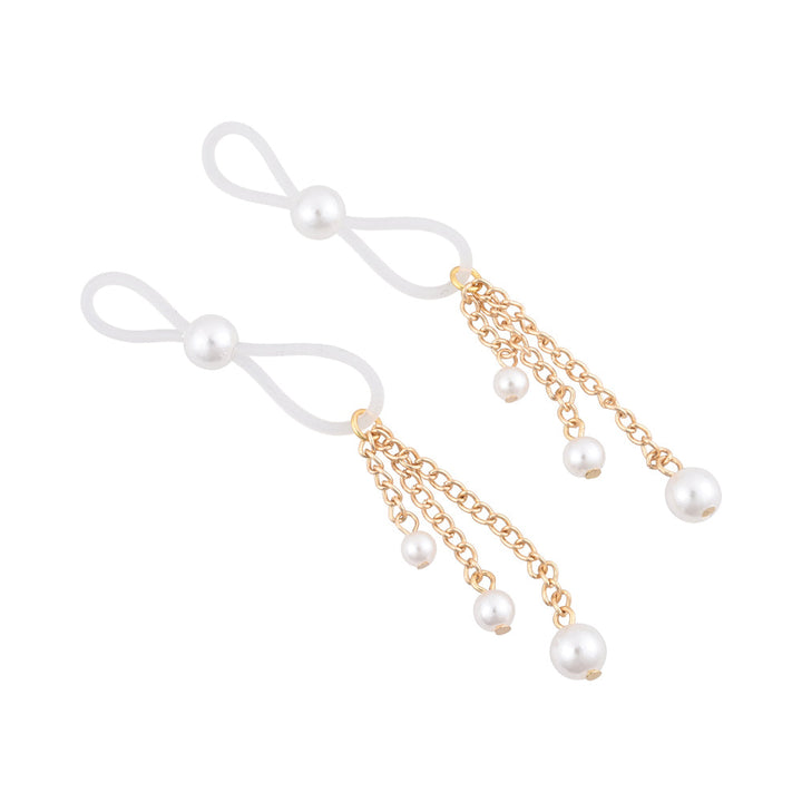 Sportsheets Sex & Mischief Pearl Nipple Ties - Headshop.com