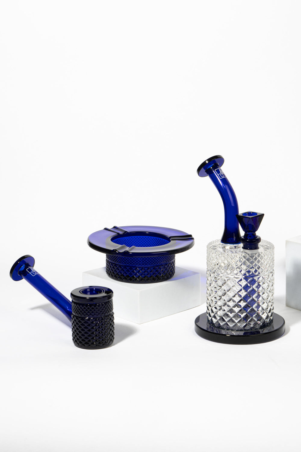 Twenties Collection Ashtray | Cobalt - Headshop.com