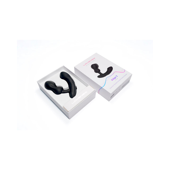 Lovense Edge 2 Bluetooth Remote-Controlled Adjustable Prostate Massager - Headshop.com