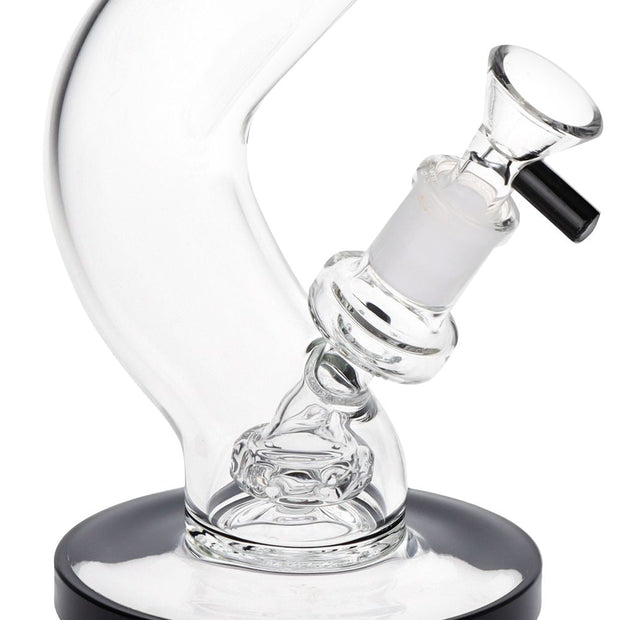 SeshGear Hip Check Curved Glass Water Pipe | 7.75" | 14mm F - Headshop.com
