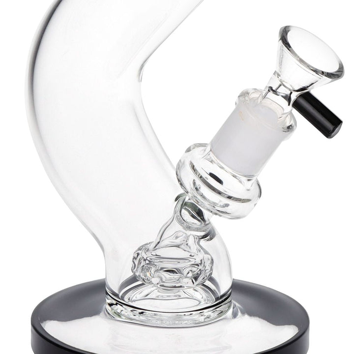 SeshGear Hip Check Curved Glass Water Pipe | 7.75" | 14mm F - Headshop.com