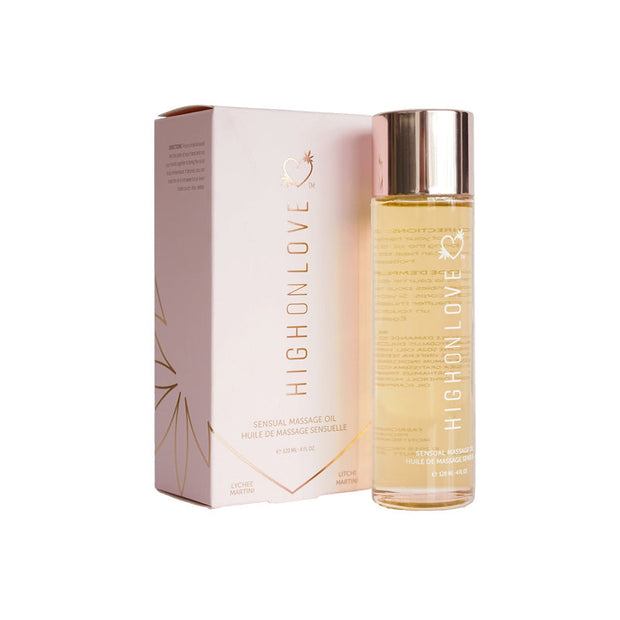 HighOnLove Massage Oil Lychee Martini - Headshop.com