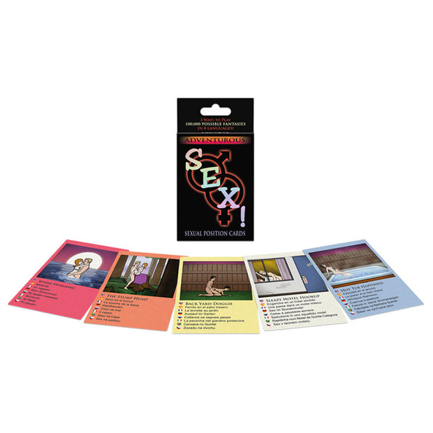 Adventurous Sex Card Game - Headshop.com