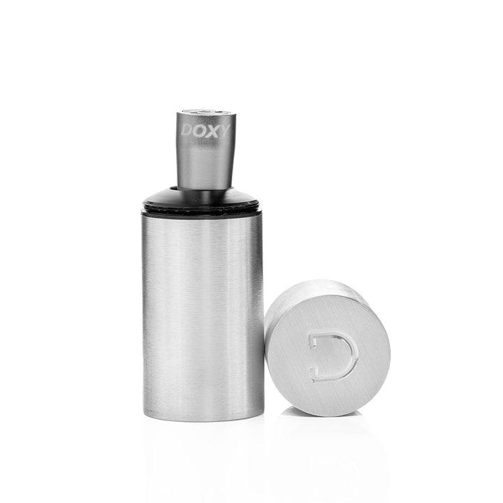 Doxy Bullet Rechargeable Vibrator Silver - Headshop.com