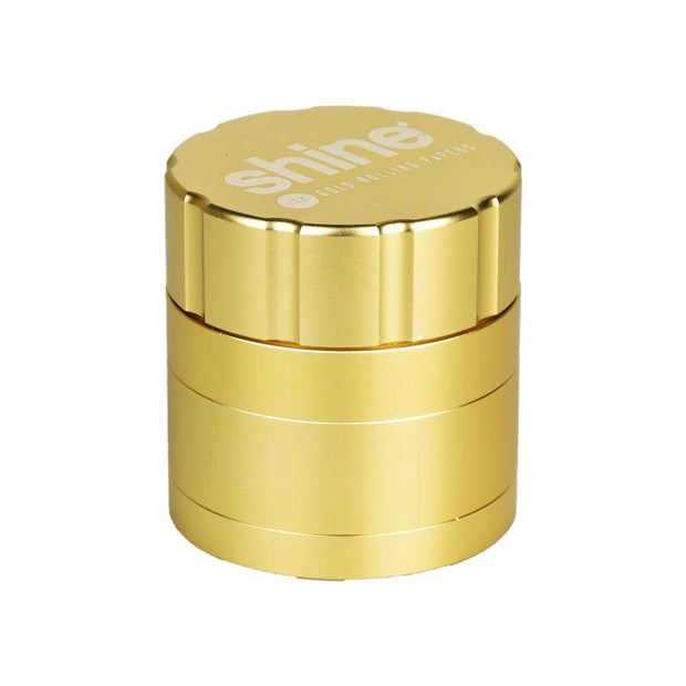 Shine Gold Herb Grinder - Headshop.com