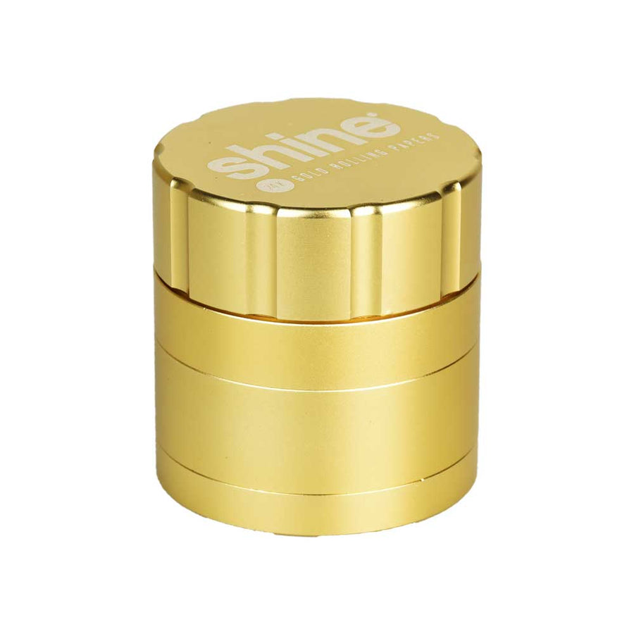 Shine Gold Herb Grinder - Headshop.com