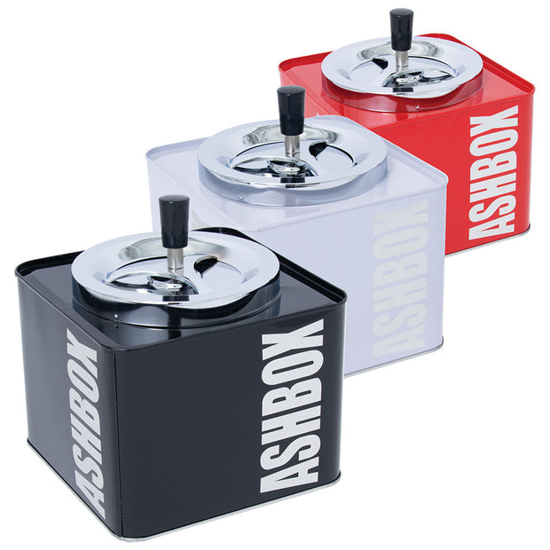 Fujima Ashbox Metal Spinning Ashtray | 7" - Headshop.com
