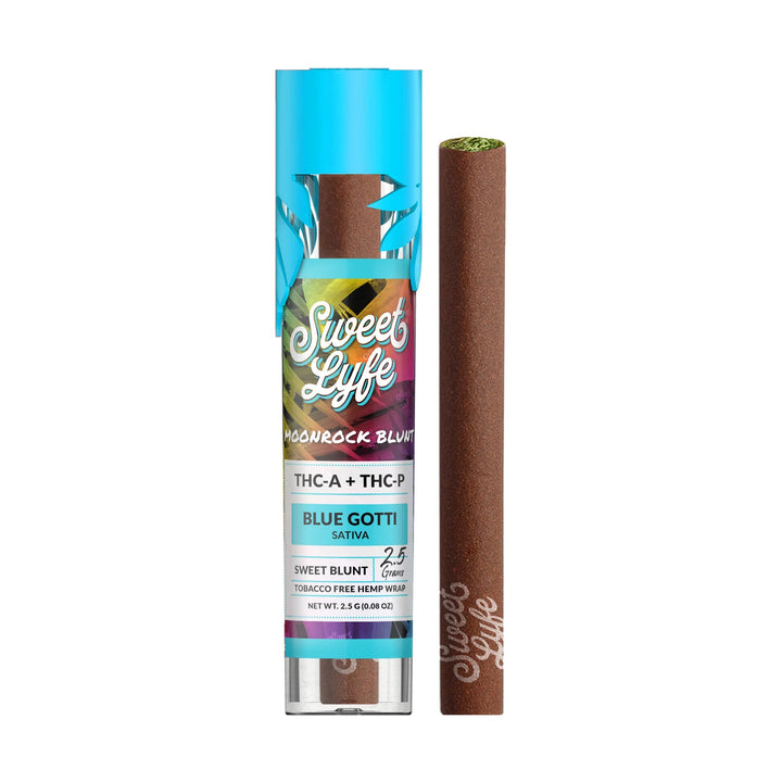 Sweet Lyfe Moonrock Blunt THCA+THCP - Blue Gotti - Sativa - Headshop.com