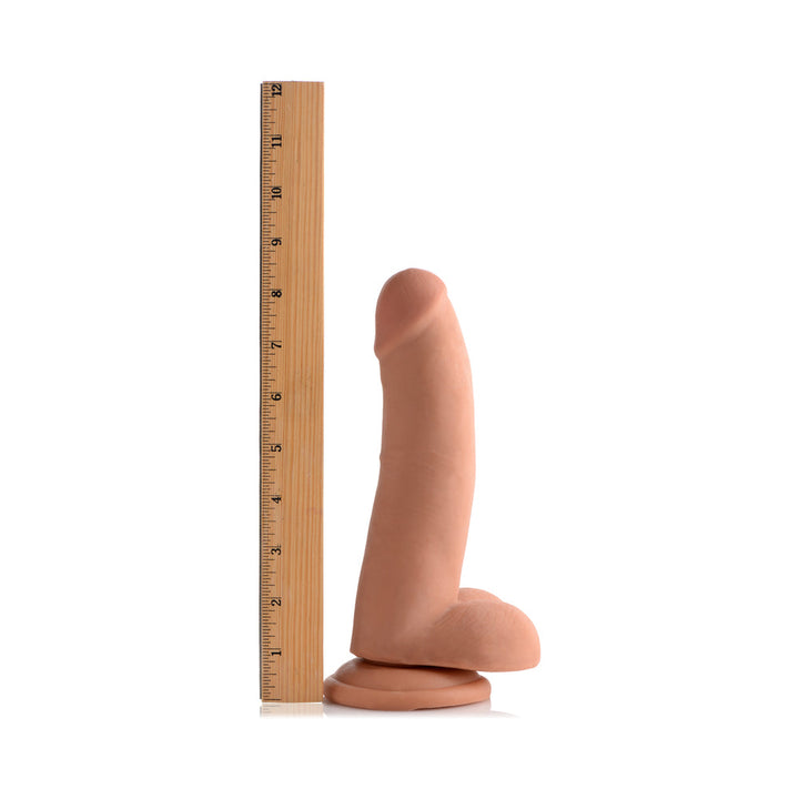 USA COCKS 8 in. Ameriskin Dual Density Dildo Medium - Headshop.com