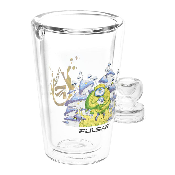 Pulsar Design Series x Drinkable Series Glass Tumbler Pipe | 250mL | 5" - Headshop.com