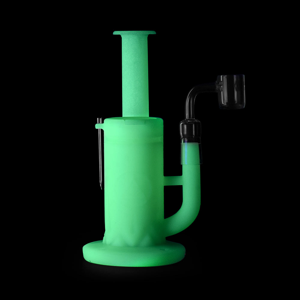 Ritual - 8.5'' Silicone Sidecar Rig - UV Titanium White - Headshop.com