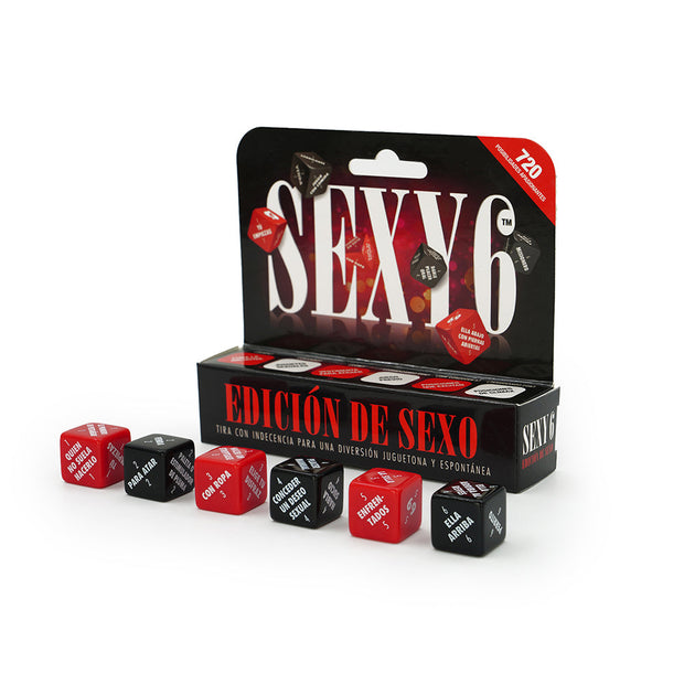 Sexy 6 Dice Game Sex Edition Spanish - Headshop.com