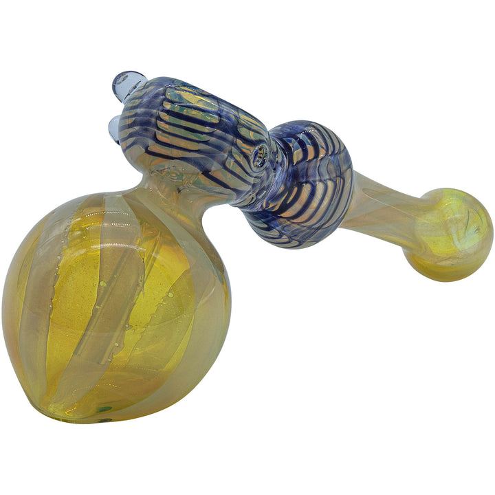 LA Pipes "Raked Hammer" Fumed Hammer Bubbler Pipe (Various Colors) - Headshop.com