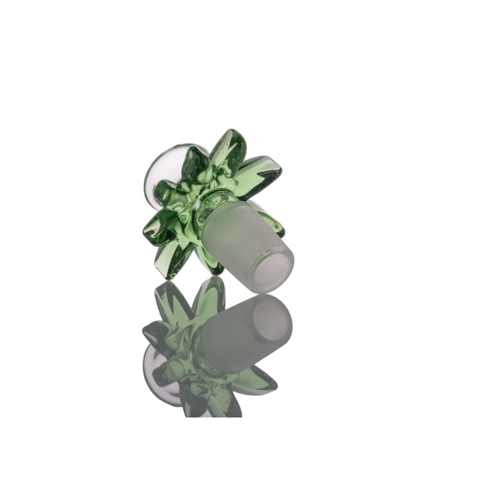 14mm & 18mm Male Joint Heady Hemp Leaf Bowl - Headshop.com