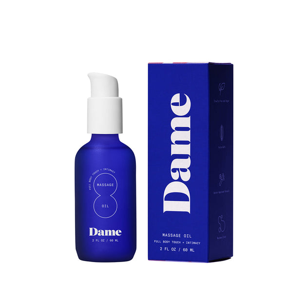 Dame Sex Oil Massage Oil 2 oz. - Headshop.com