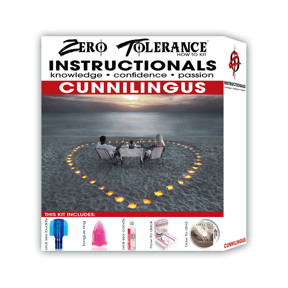 Zero Tolerance Getting & Giving Amazing Cunnilingus Instructional Card Deck - Headshop.com