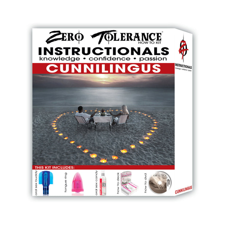 Zero Tolerance Getting & Giving Amazing Cunnilingus Instructional Card Deck - Headshop.com
