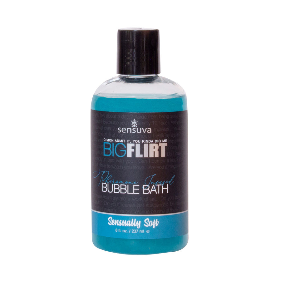 Sensuva Big Flirt Pheromone-Infused Bubble Bath Sensually Soft 8 oz. - Headshop.com