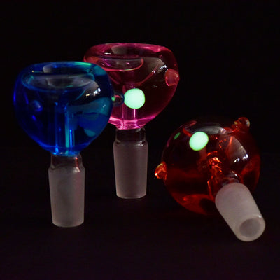 Pulsar Globular Glycerin Round Herb Slide -14mm M/Colors Vary - Headshop.com
