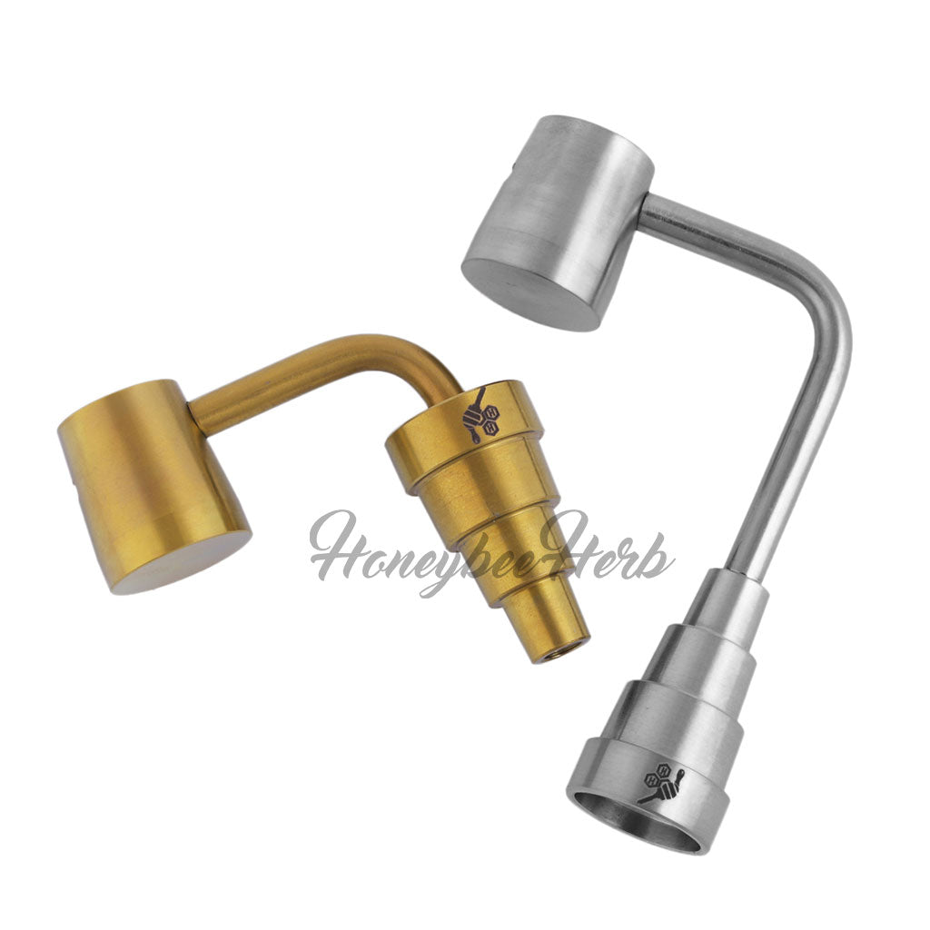 TITANIUM 6 IN 1 LONG NECK BANGER DAB NAIL - Headshop.com