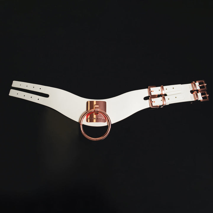 Coquette Pleasure Collection Choker White - Headshop.com