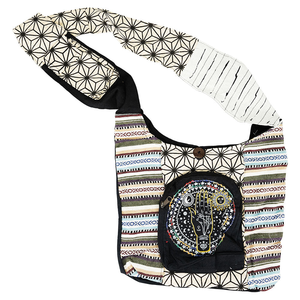ThreadHeads Geometric Astrology Hand Sling Bag - 15"x15" - Headshop.com