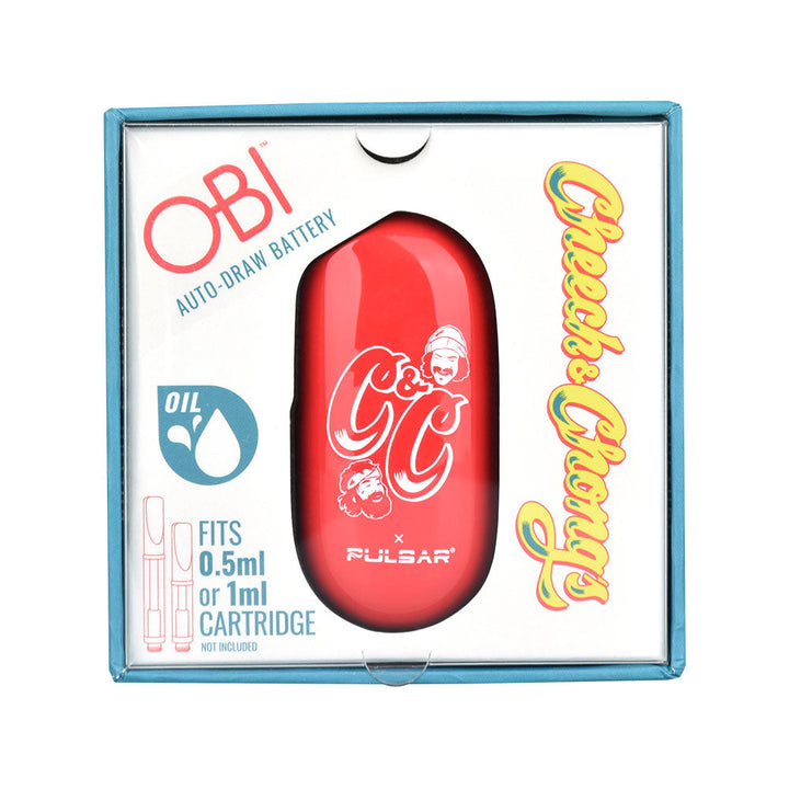 Cheech & Chong x Pulsar Obi Auto-Draw Battery | 650mAh - Headshop.com