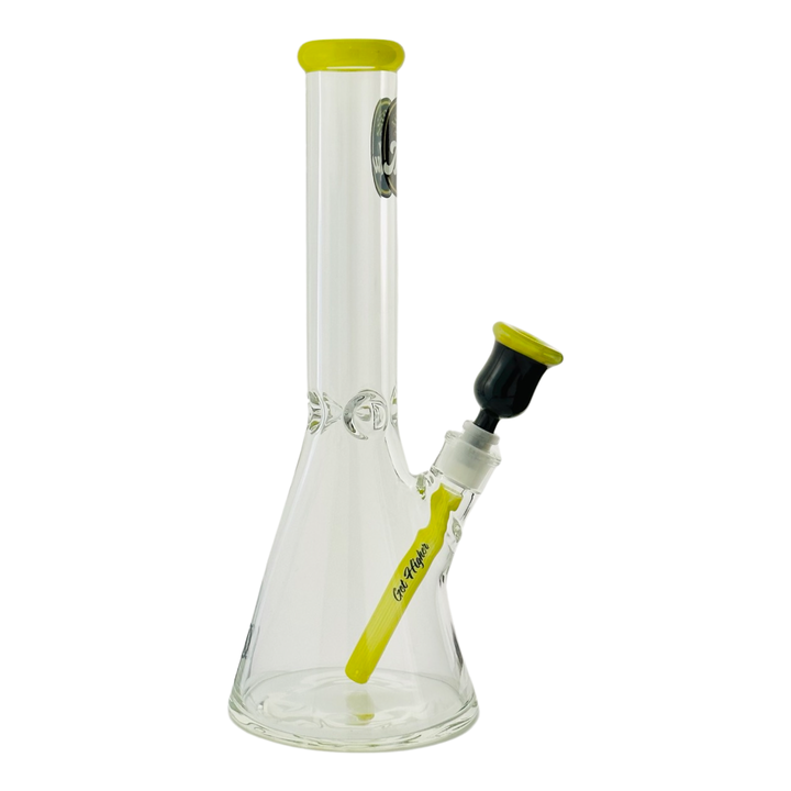 15" x 9MM Chiquita Accented Beaker Bong